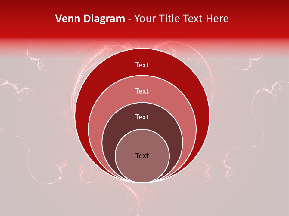 Symbol Burning Illusion PowerPoint Template