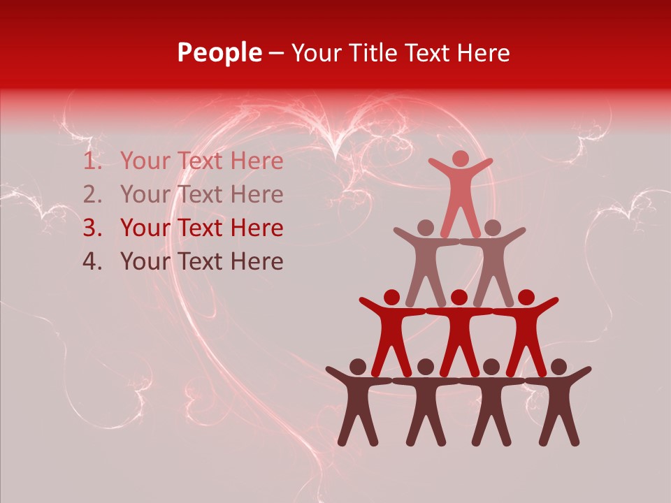 Symbol Burning Illusion PowerPoint Template