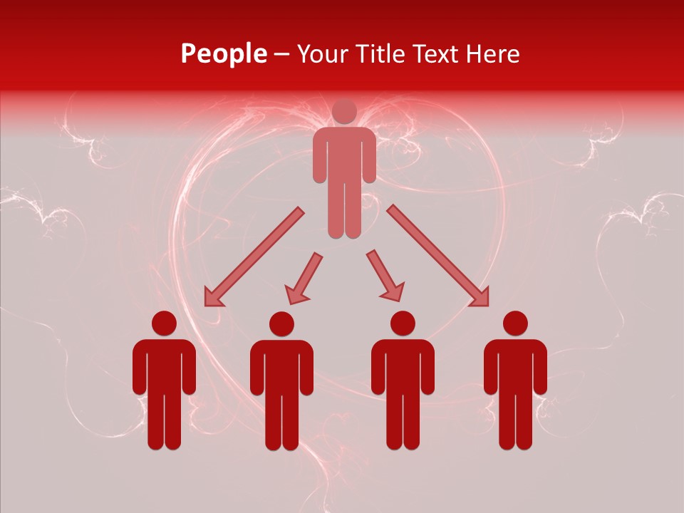 Symbol Burning Illusion PowerPoint Template