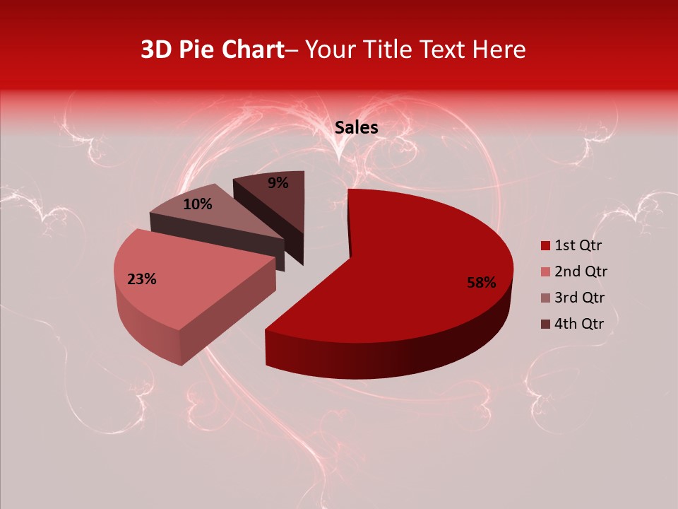Symbol Burning Illusion PowerPoint Template