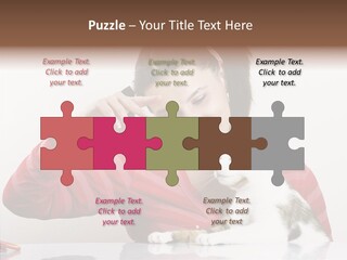 Lovely Beauty Happiness PowerPoint Template