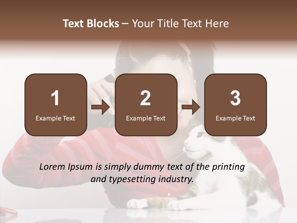 Lovely Beauty Happiness PowerPoint Template