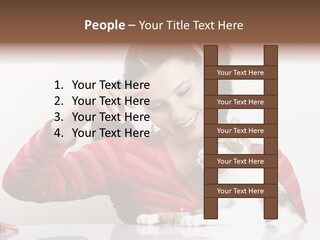 Lovely Beauty Happiness PowerPoint Template