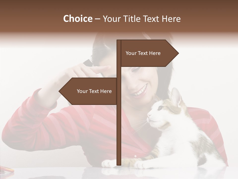 Lovely Beauty Happiness PowerPoint Template