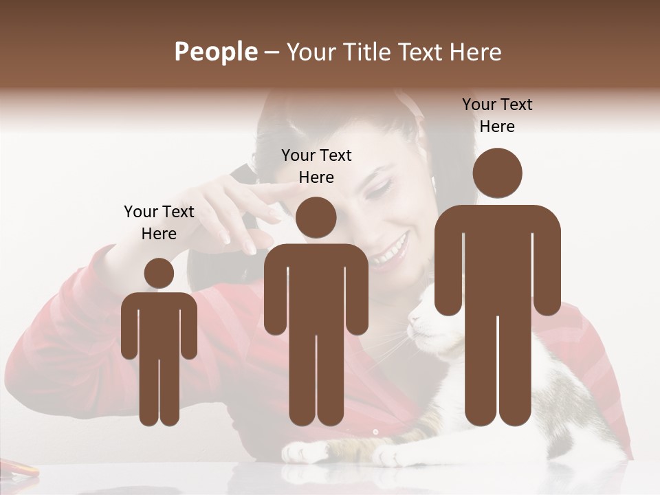 Lovely Beauty Happiness PowerPoint Template