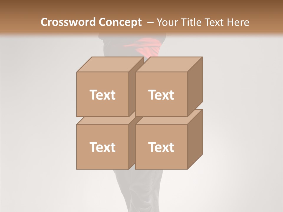 Female Teenage Gymnastics PowerPoint Template