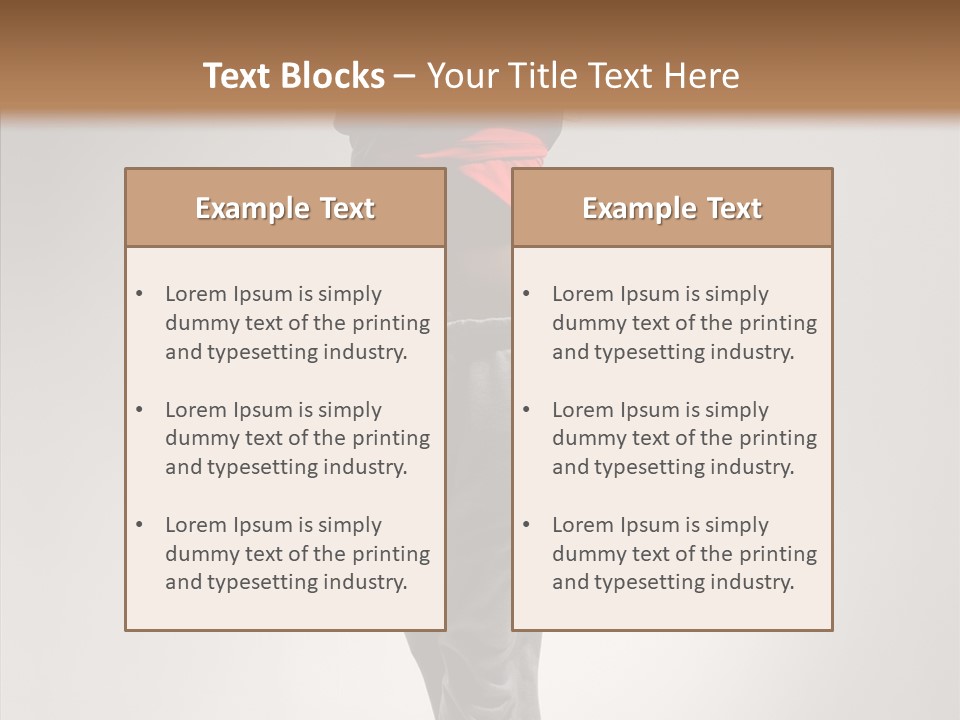 Female Teenage Gymnastics PowerPoint Template