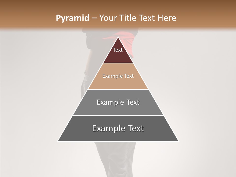 Female Teenage Gymnastics PowerPoint Template