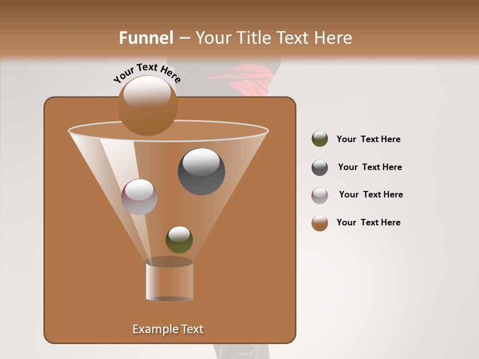 Female Teenage Gymnastics PowerPoint Template