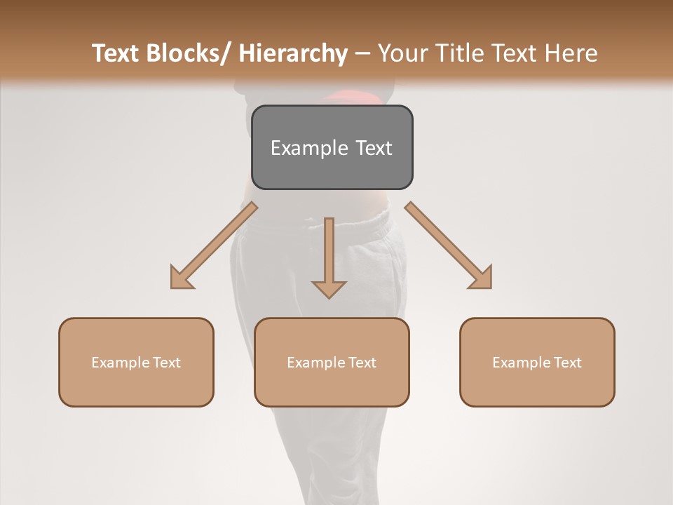 Female Teenage Gymnastics PowerPoint Template