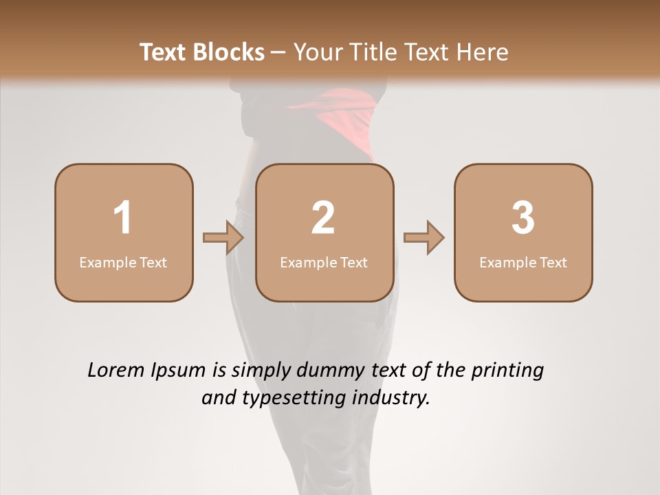 Female Teenage Gymnastics PowerPoint Template