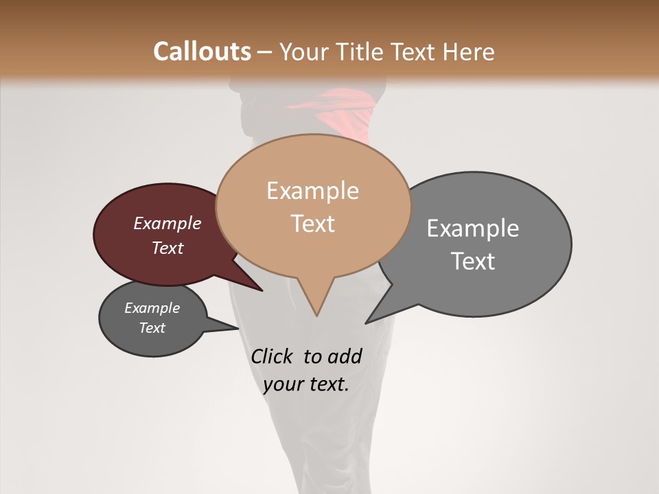 Female Teenage Gymnastics PowerPoint Template