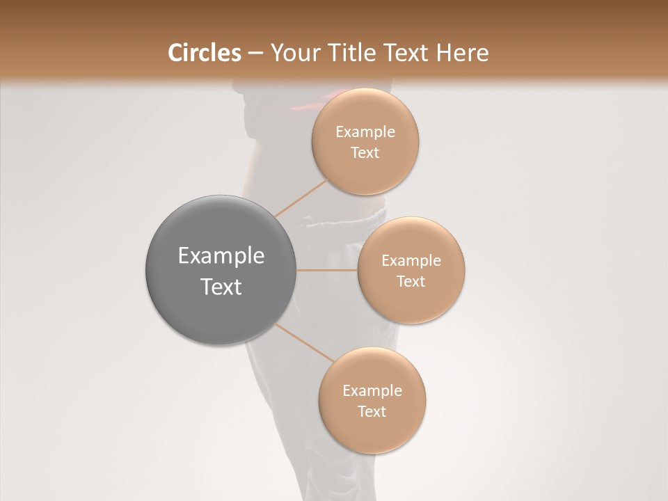 Female Teenage Gymnastics PowerPoint Template