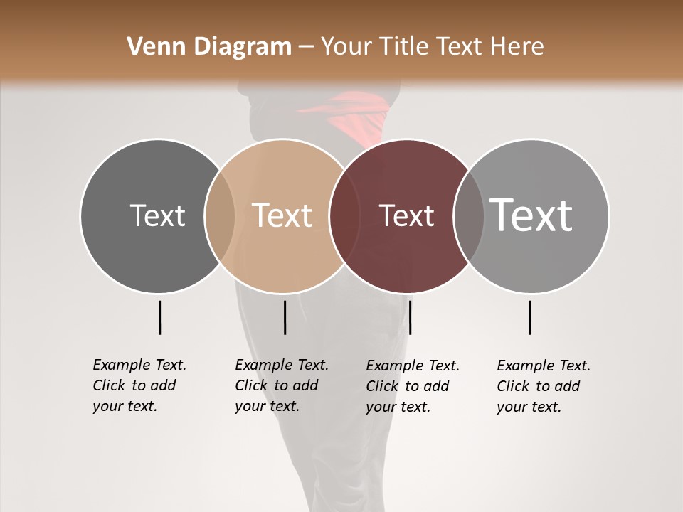 Female Teenage Gymnastics PowerPoint Template