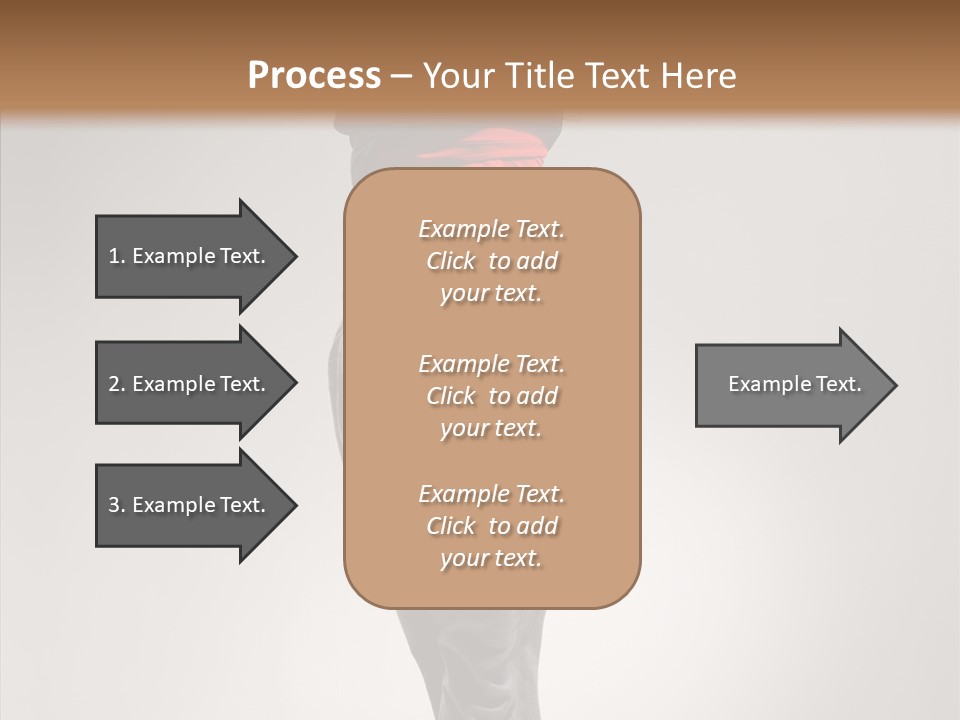 Female Teenage Gymnastics PowerPoint Template