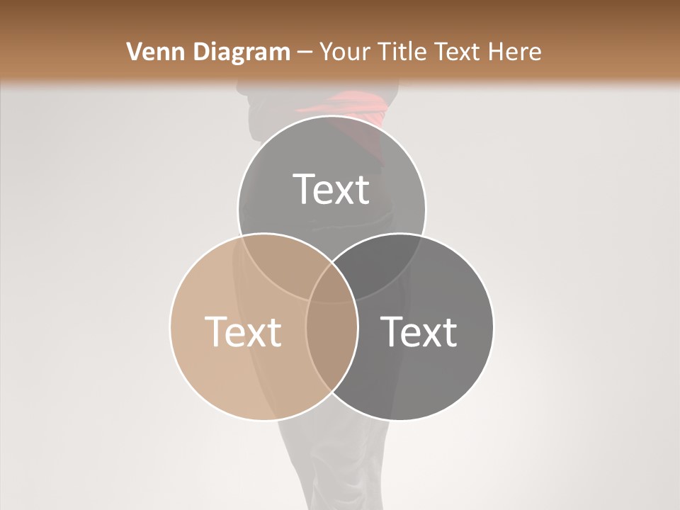 Female Teenage Gymnastics PowerPoint Template