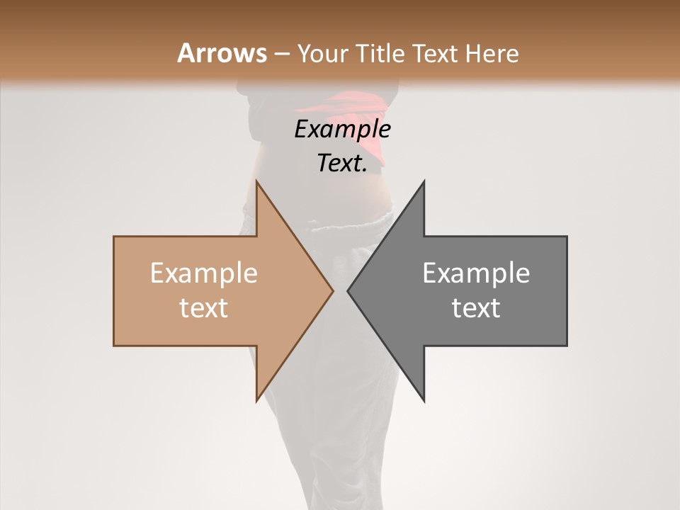 Female Teenage Gymnastics PowerPoint Template