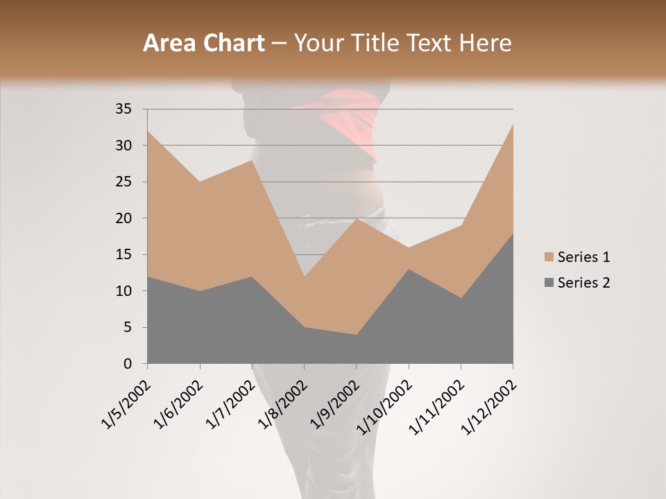Female Teenage Gymnastics PowerPoint Template