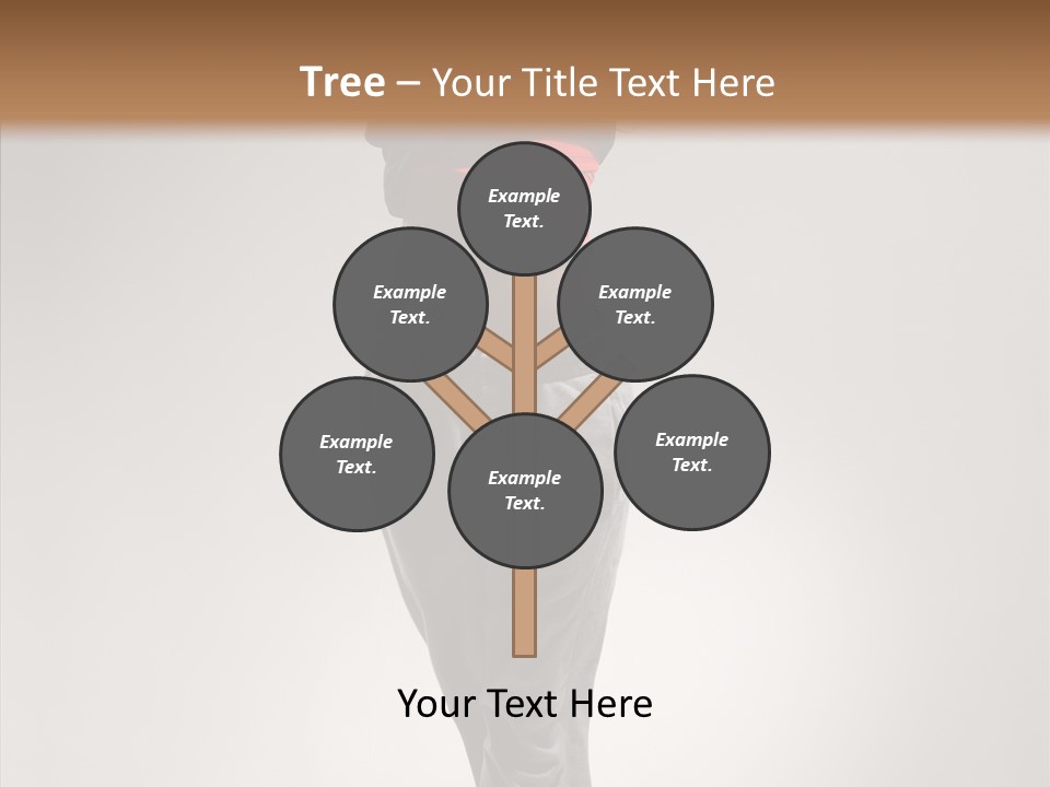 Female Teenage Gymnastics PowerPoint Template