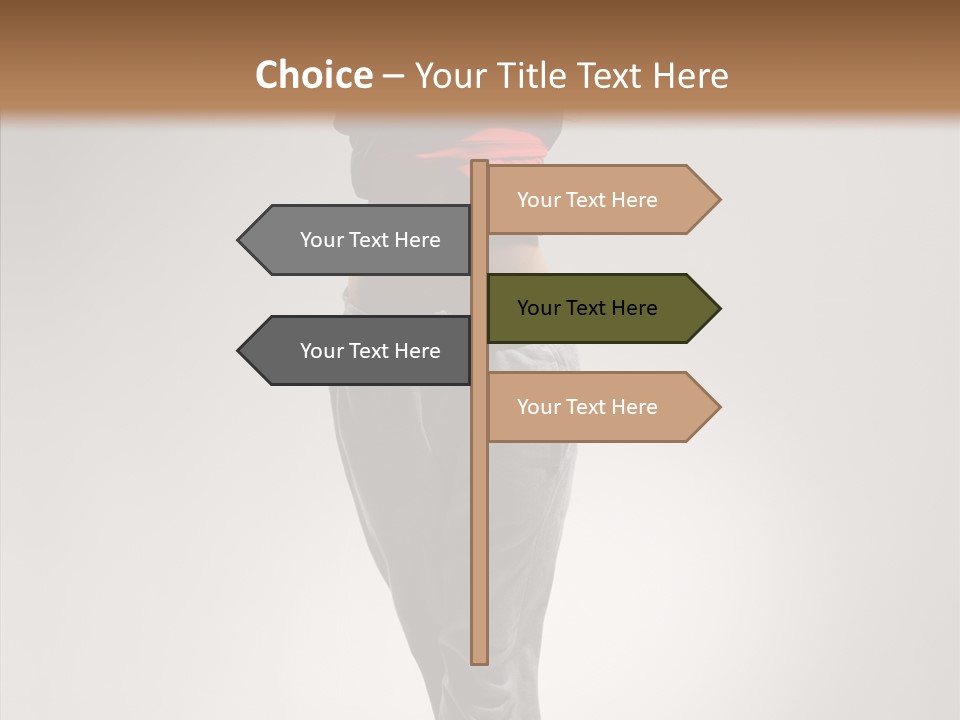 Female Teenage Gymnastics PowerPoint Template