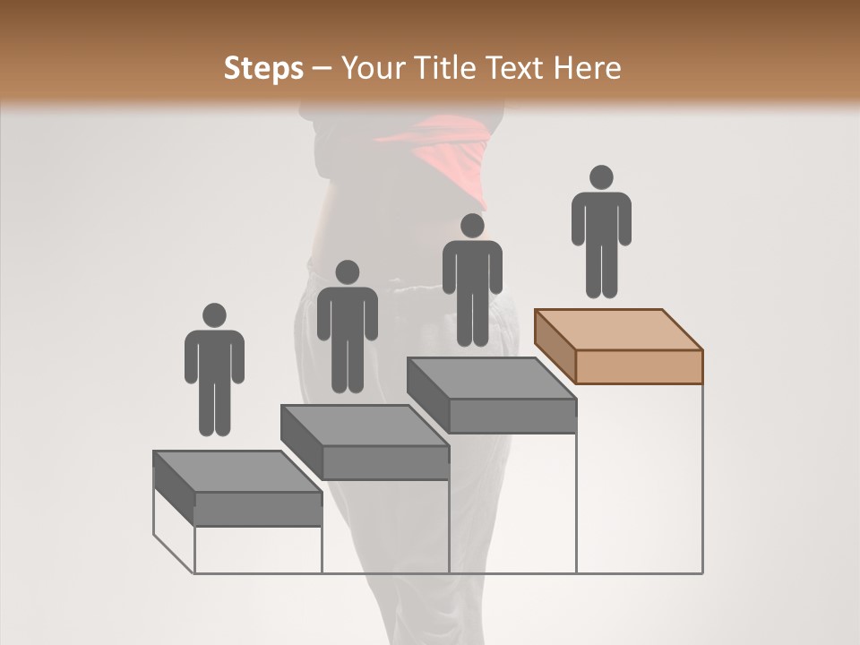 Female Teenage Gymnastics PowerPoint Template