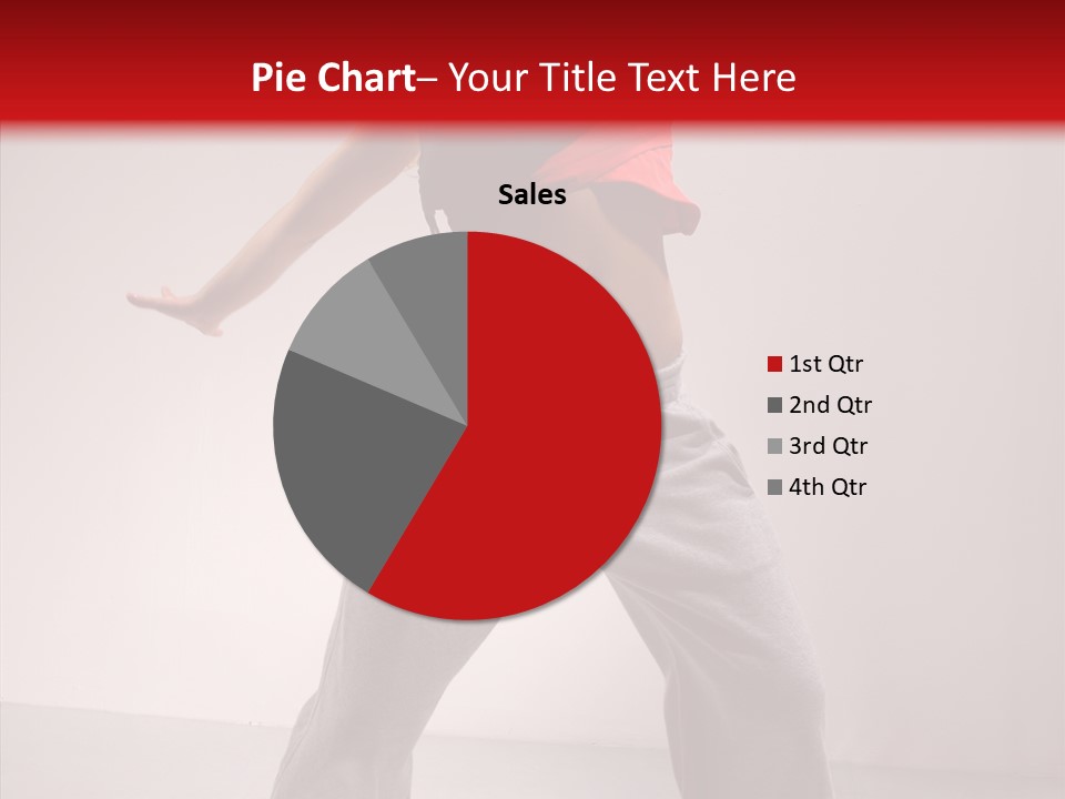 Aerobics Expression Gymnastics PowerPoint Template
