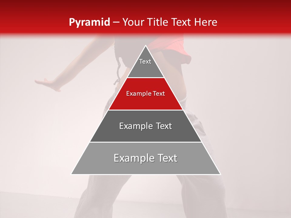 Aerobics Expression Gymnastics PowerPoint Template