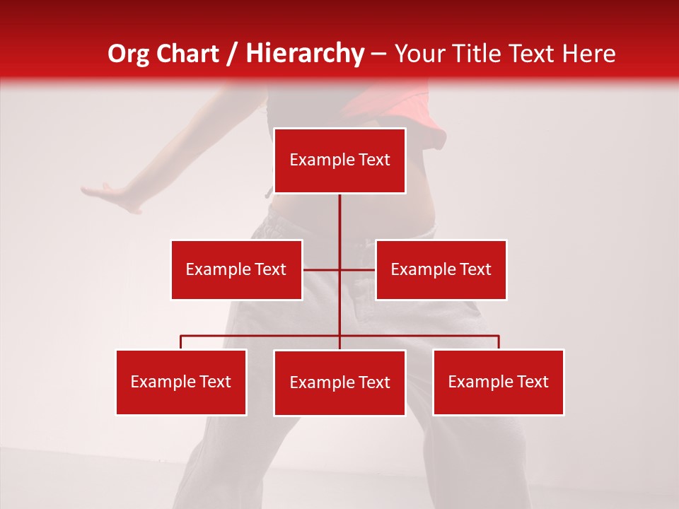Aerobics Expression Gymnastics PowerPoint Template