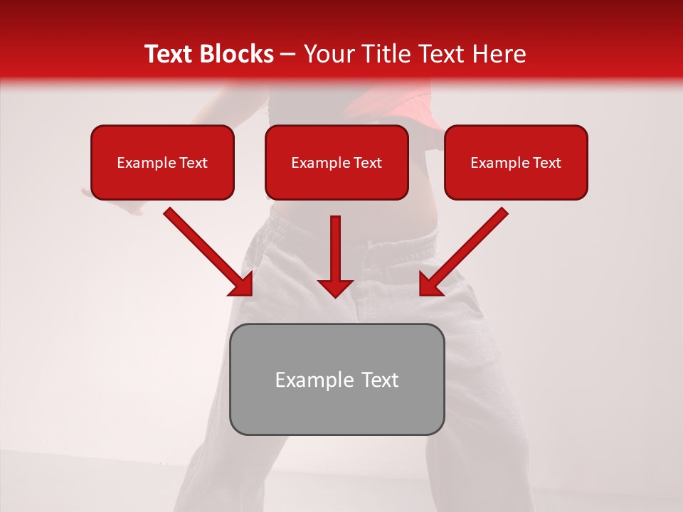 Aerobics Expression Gymnastics PowerPoint Template