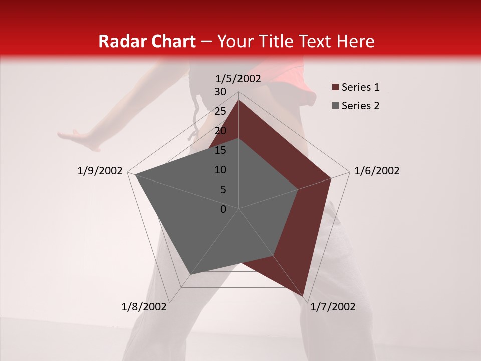 Aerobics Expression Gymnastics PowerPoint Template