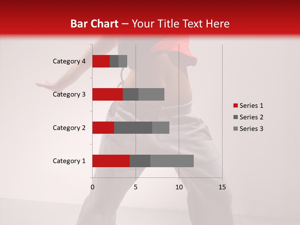 Aerobics Expression Gymnastics PowerPoint Template