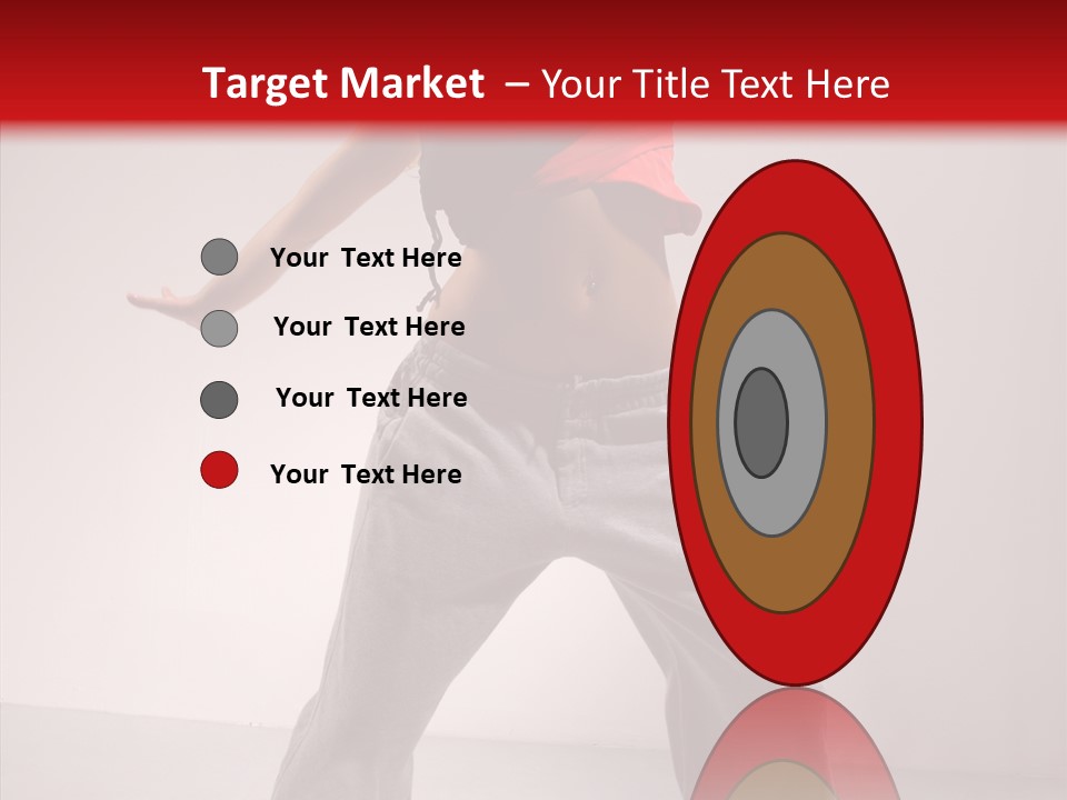 Aerobics Expression Gymnastics PowerPoint Template