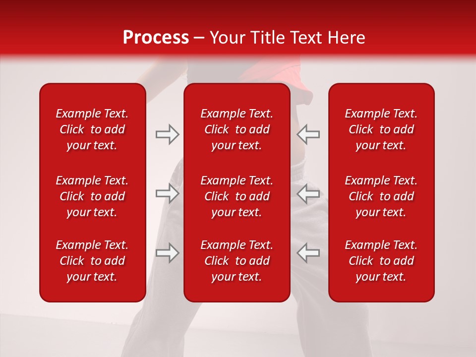 Aerobics Expression Gymnastics PowerPoint Template