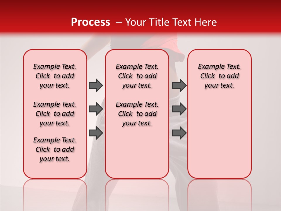 Aerobics Expression Gymnastics PowerPoint Template