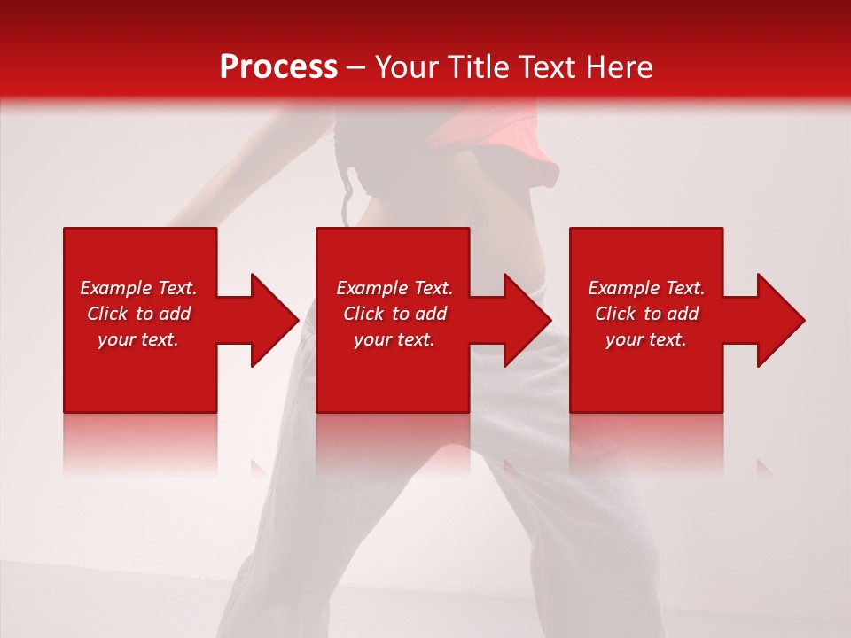 Aerobics Expression Gymnastics PowerPoint Template