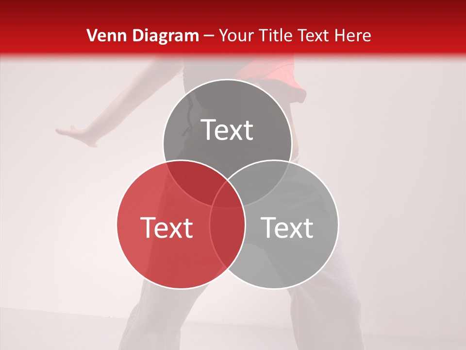 Aerobics Expression Gymnastics PowerPoint Template