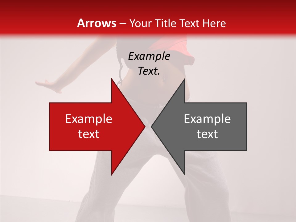 Aerobics Expression Gymnastics PowerPoint Template