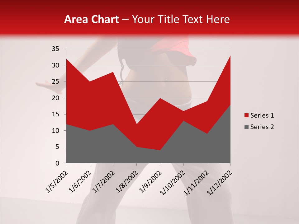 Aerobics Expression Gymnastics PowerPoint Template