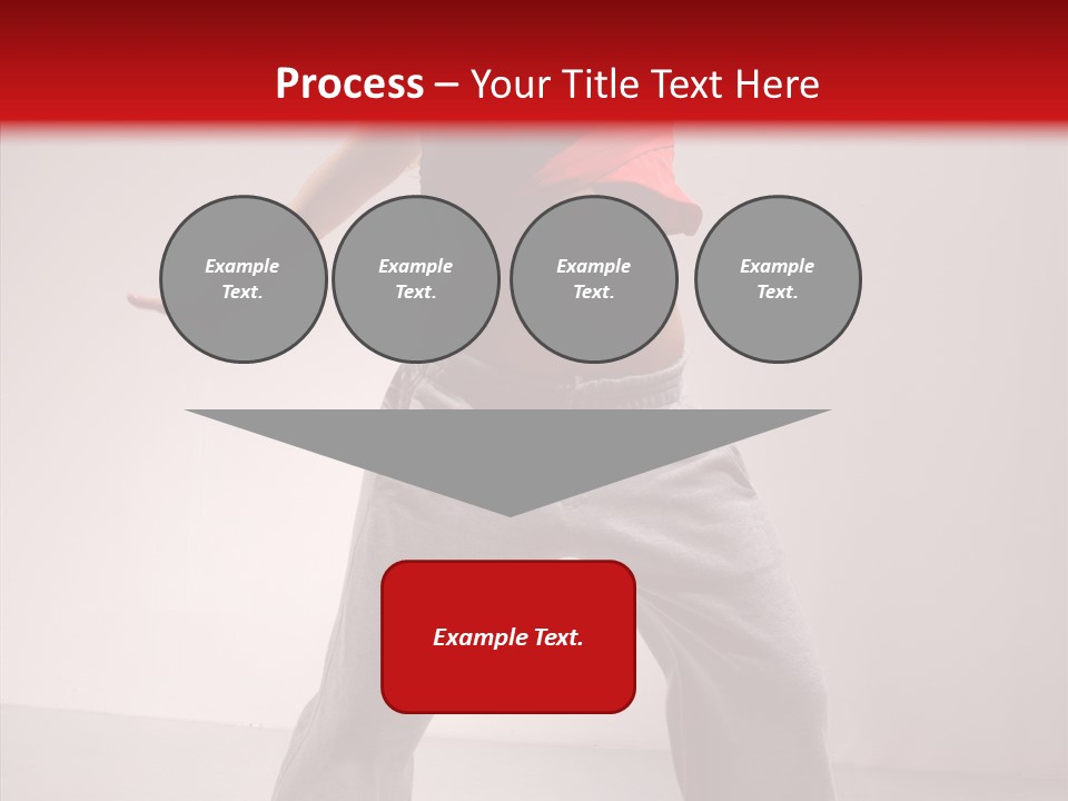 Aerobics Expression Gymnastics PowerPoint Template