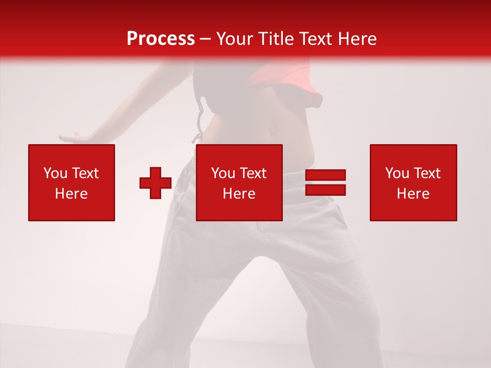 Aerobics Expression Gymnastics PowerPoint Template