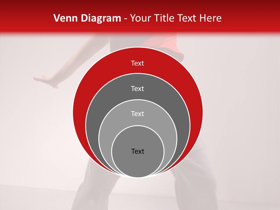 Aerobics Expression Gymnastics PowerPoint Template