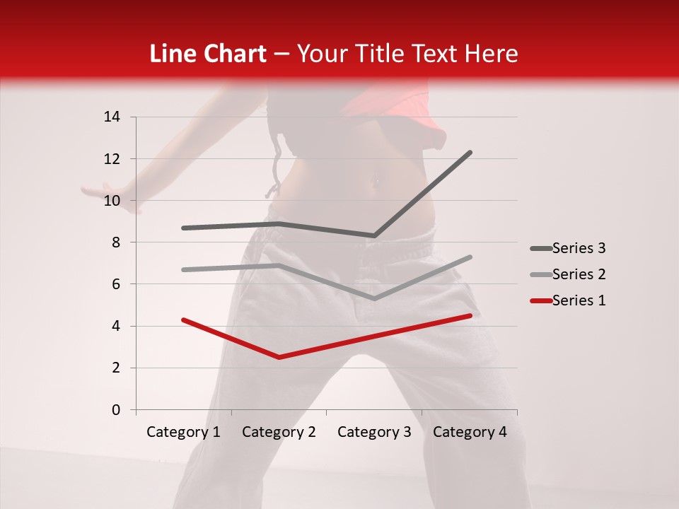 Aerobics Expression Gymnastics PowerPoint Template