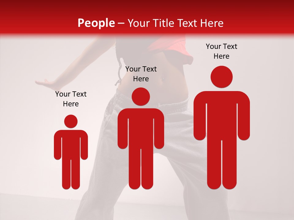 Aerobics Expression Gymnastics PowerPoint Template