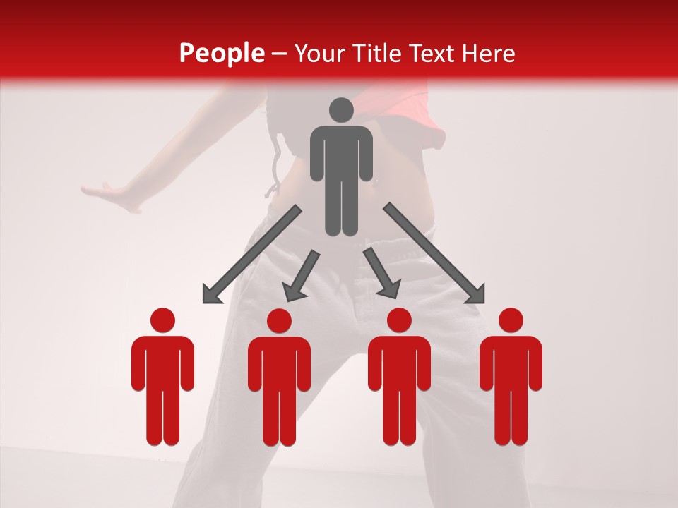 Aerobics Expression Gymnastics PowerPoint Template