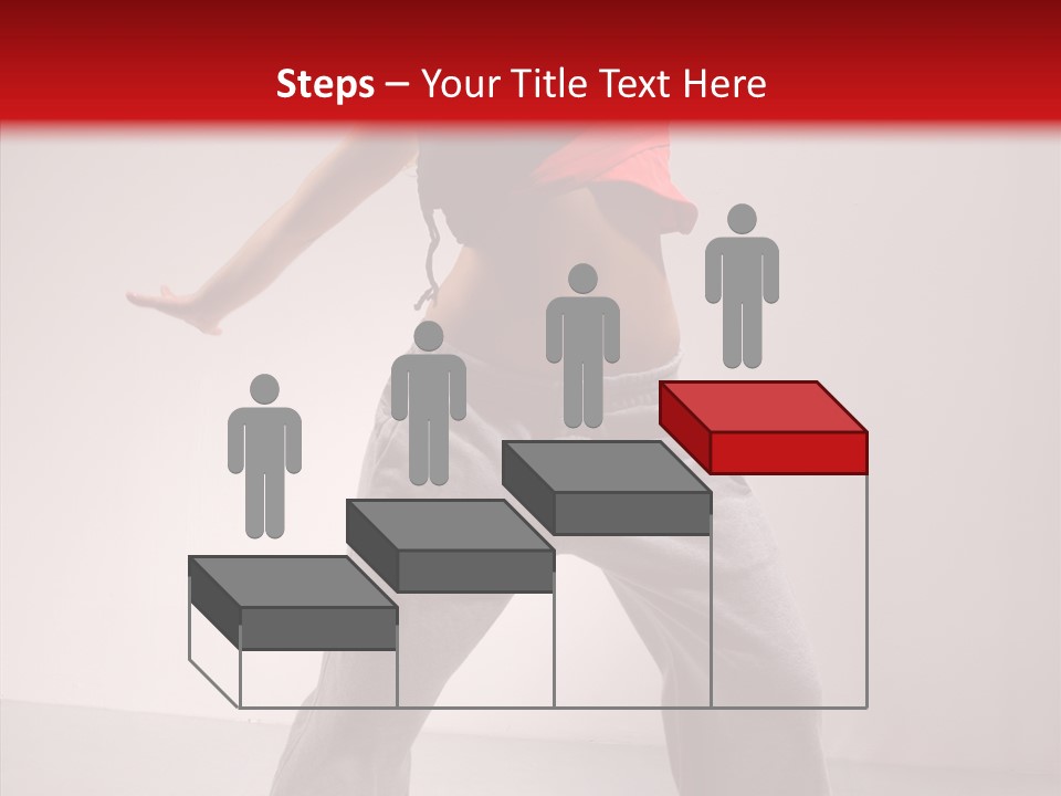 Aerobics Expression Gymnastics PowerPoint Template