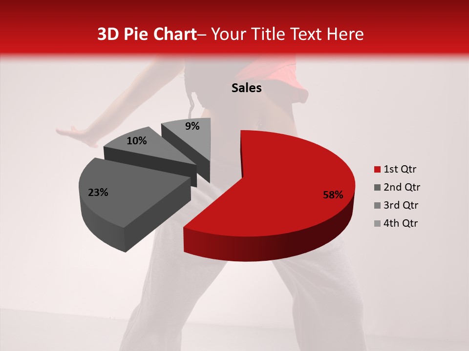 Aerobics Expression Gymnastics PowerPoint Template