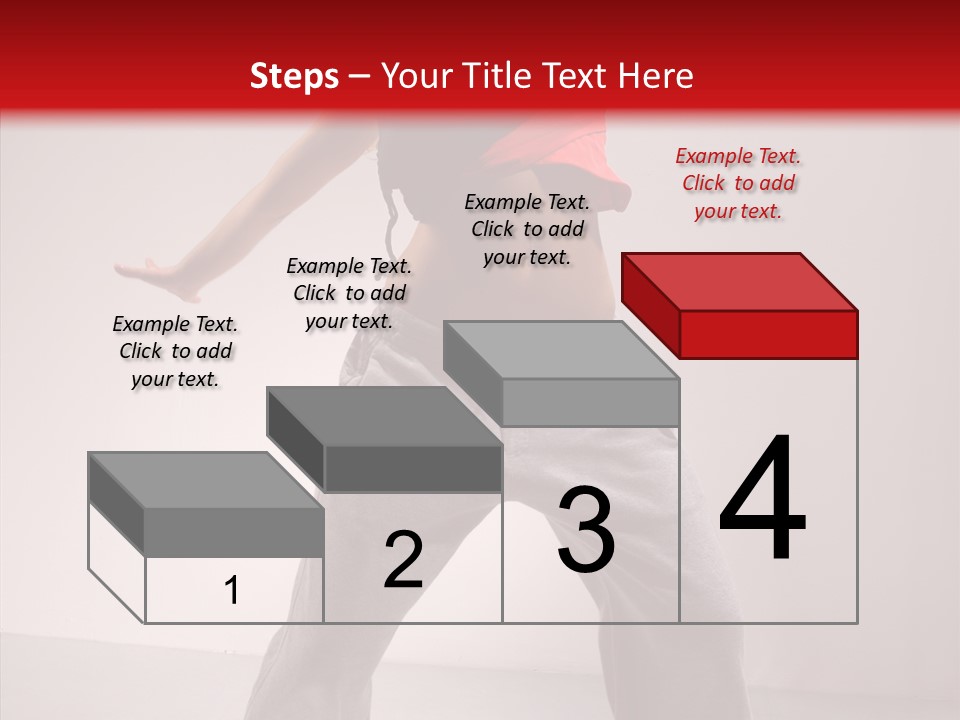 Aerobics Expression Gymnastics PowerPoint Template