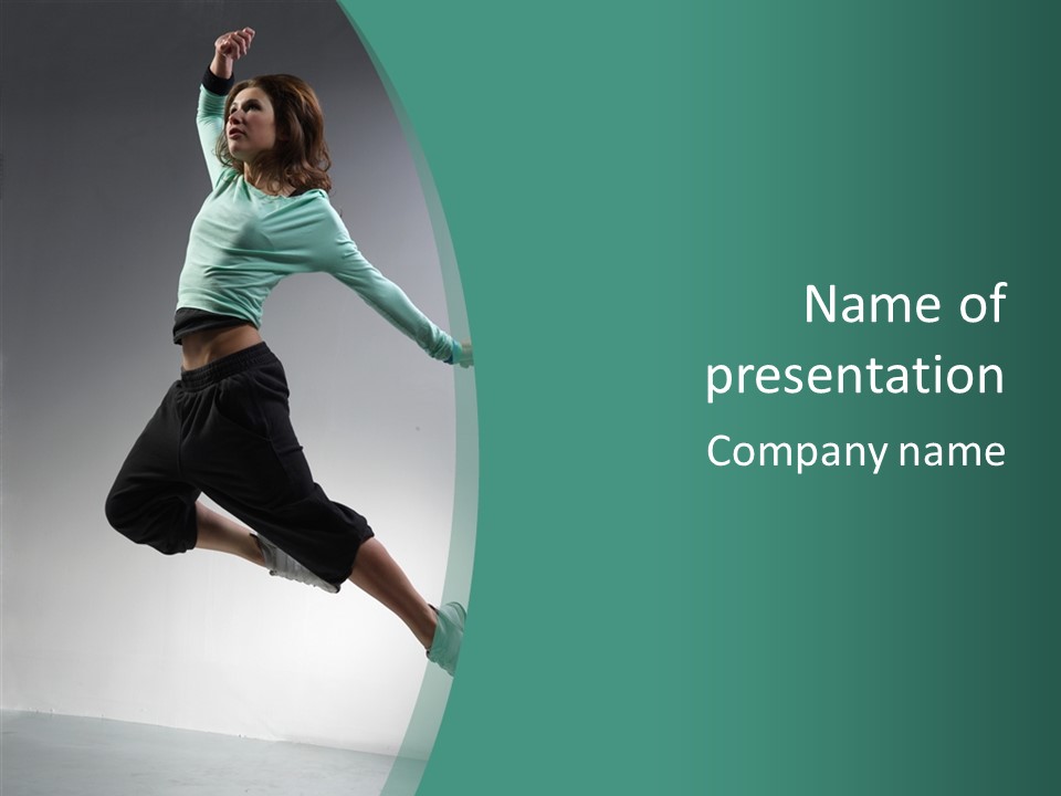 Dance Performance Skill PowerPoint Template