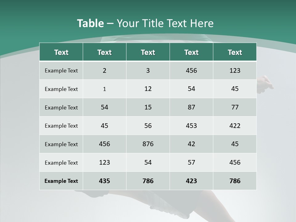 Dance Performance Skill PowerPoint Template