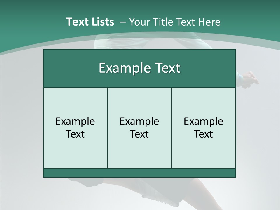 Dance Performance Skill PowerPoint Template